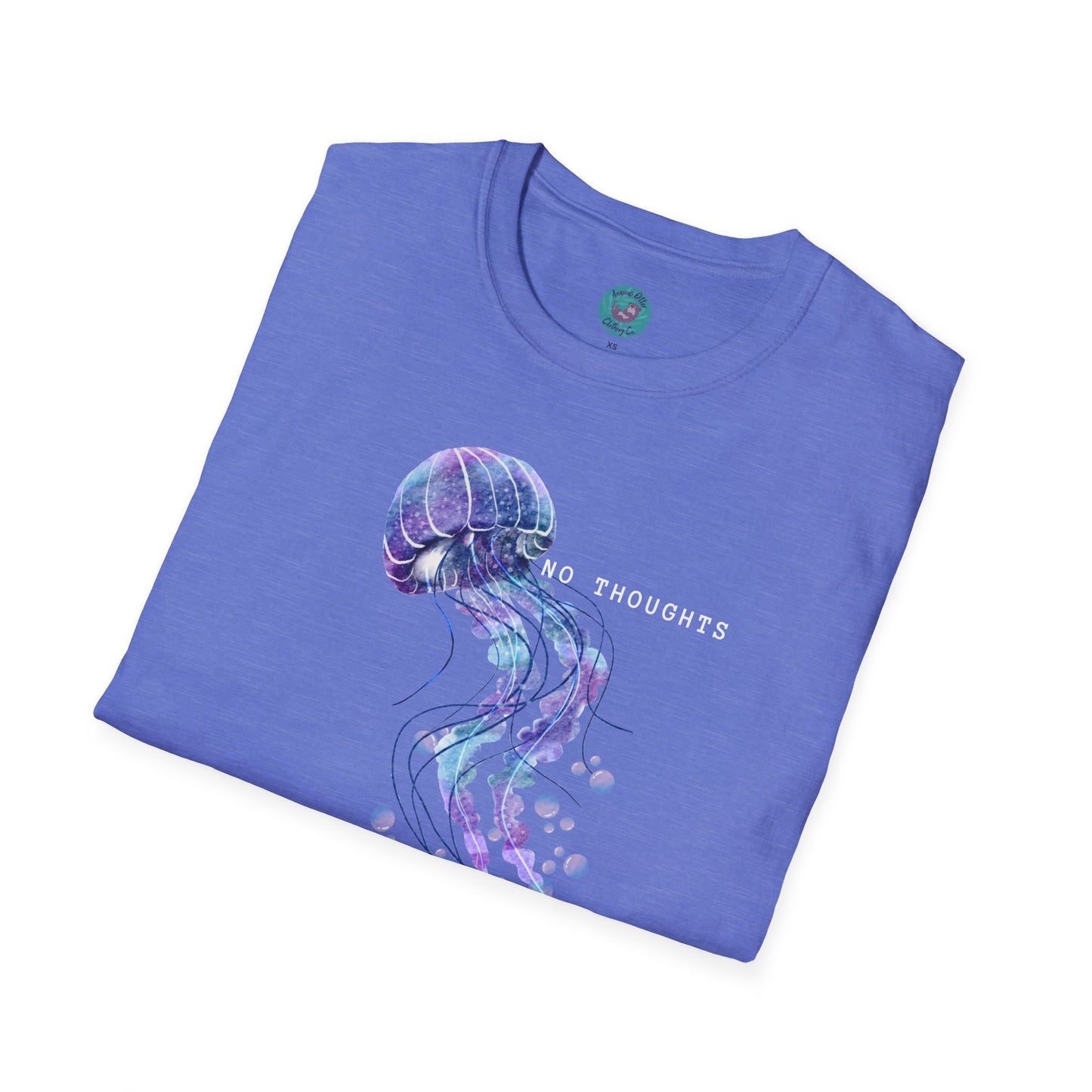 Jellyfish Graphic Tee- No thoughts Just float