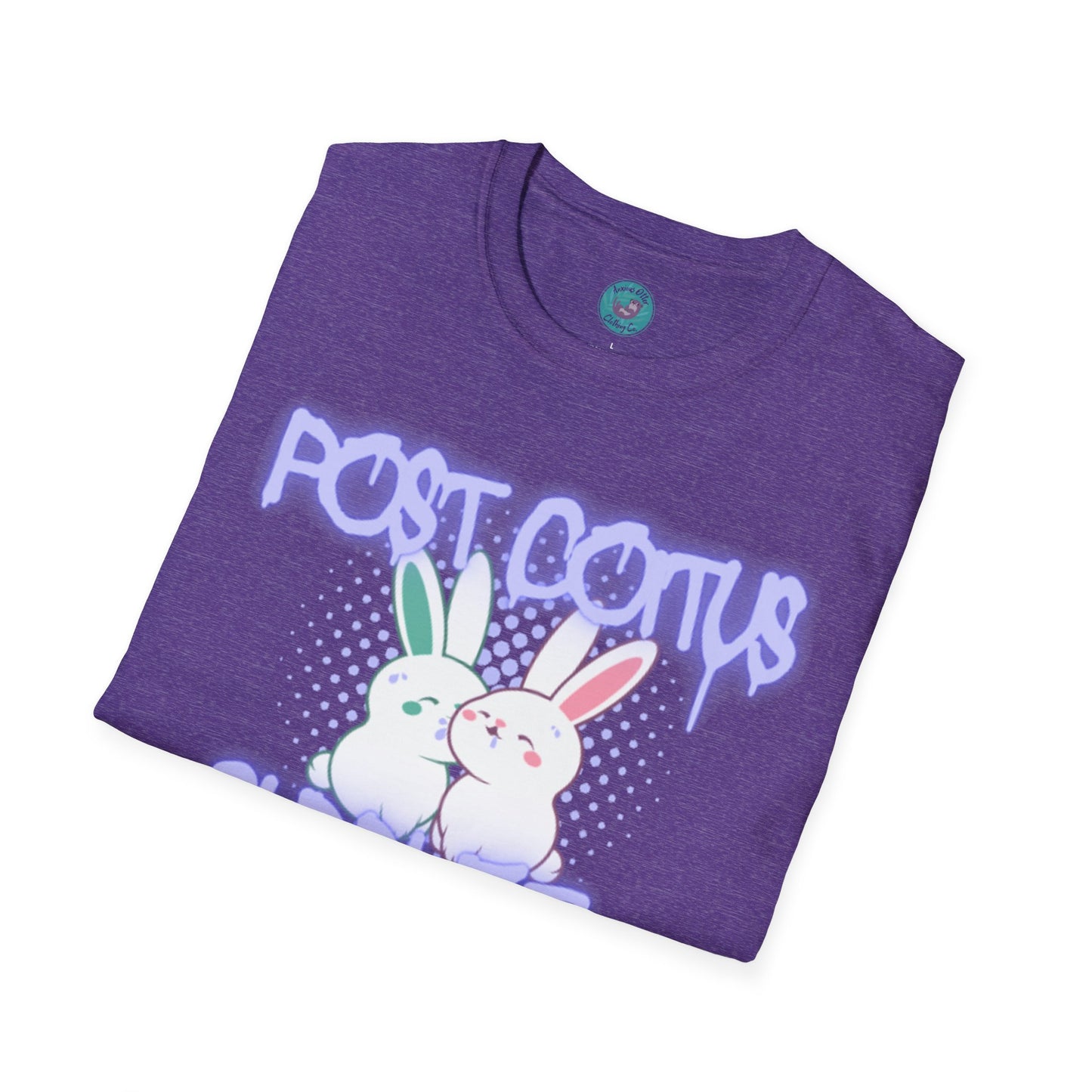 "Post Coitus Cuddlez" Bunny Graphic Tee Shirt