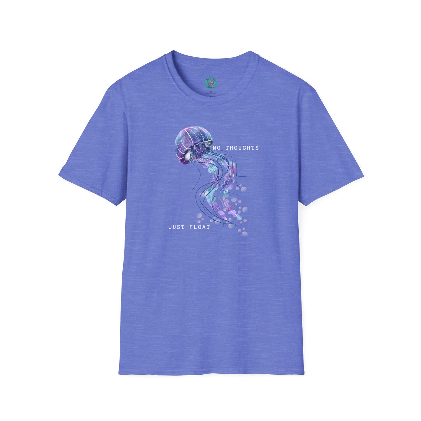 Jellyfish Graphic Tee- No thoughts Just float