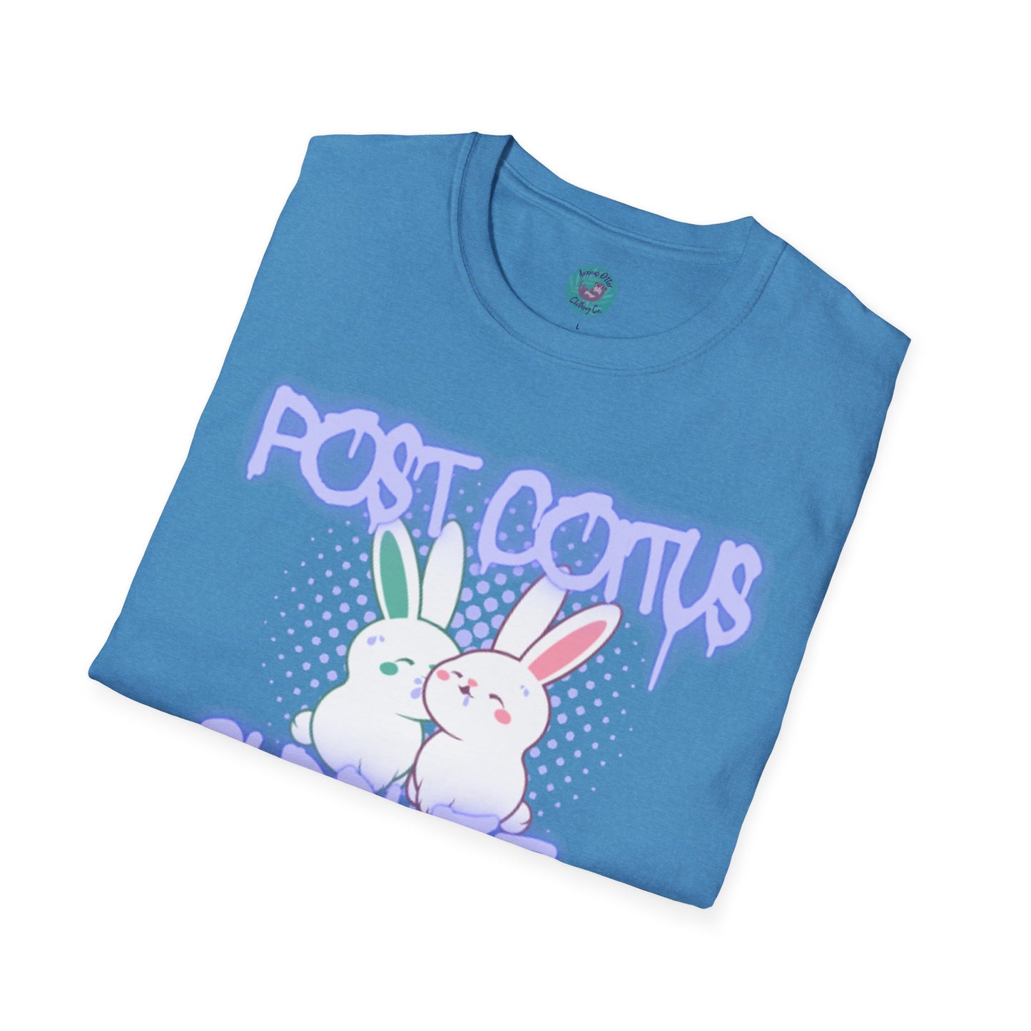 "Post Coitus Cuddlez" Bunny Graphic Tee Shirt