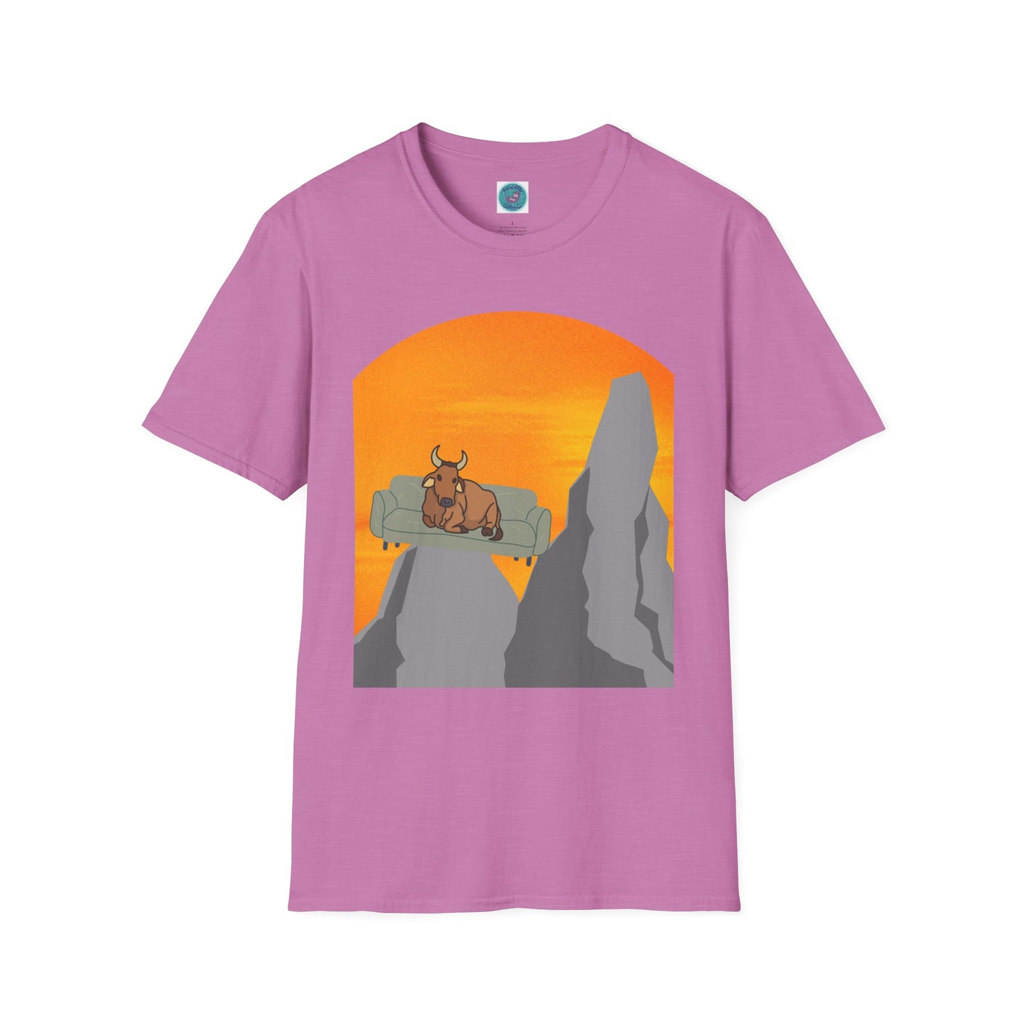 "Cowch Potato" at Sunset Graphic Tee