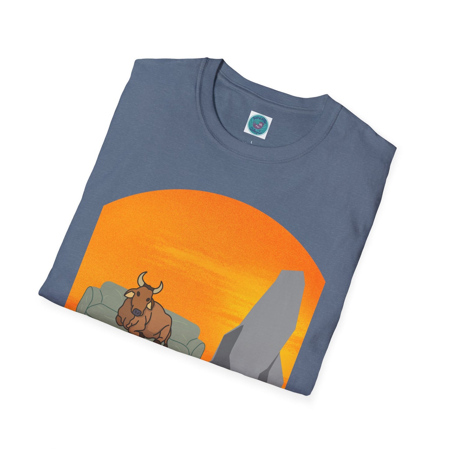 "Cowch Potato" at Sunset Graphic Tee