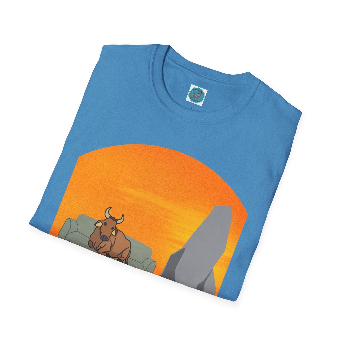 "Cowch Potato" at Sunset Graphic Tee