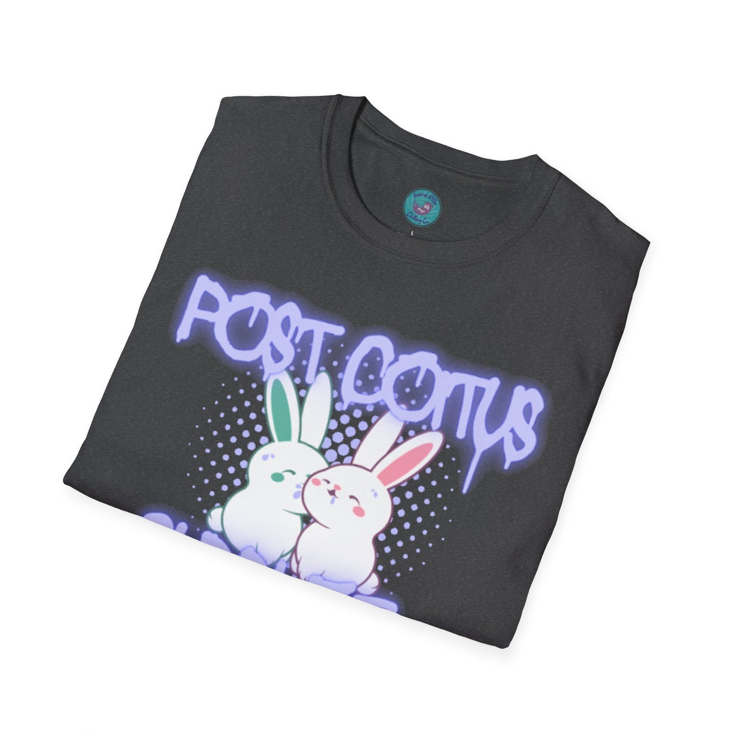 "Post Coitus Cuddlez" Bunny Graphic Tee Shirt